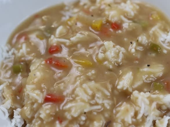 White Rice & Gravy (Full Pan).
